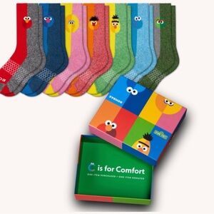 Bombas limited edition Sesame Street socks set NEW